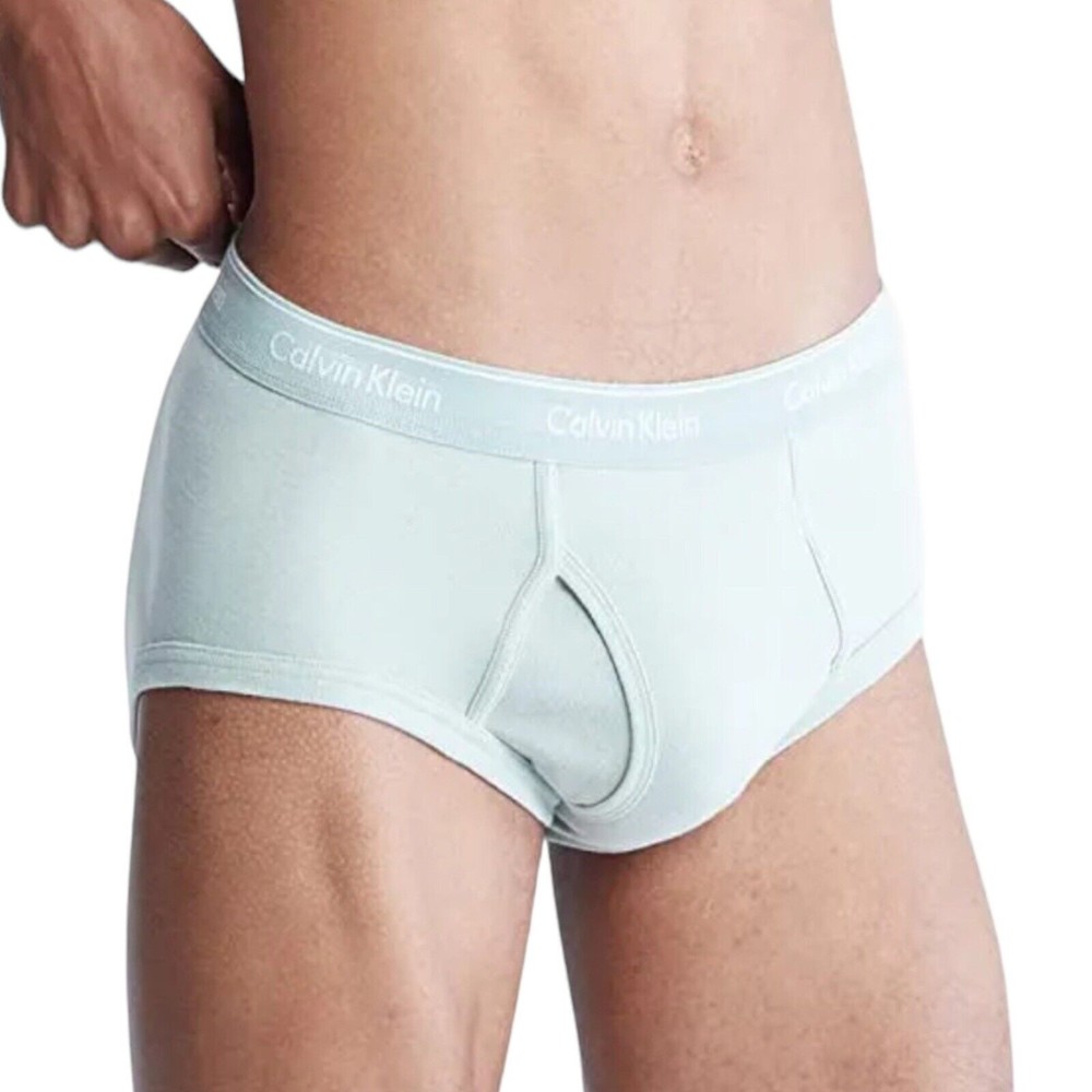 Calvin Klein Classic Cotton Briefs Underwear 3 Pack - Picture 2 of 3